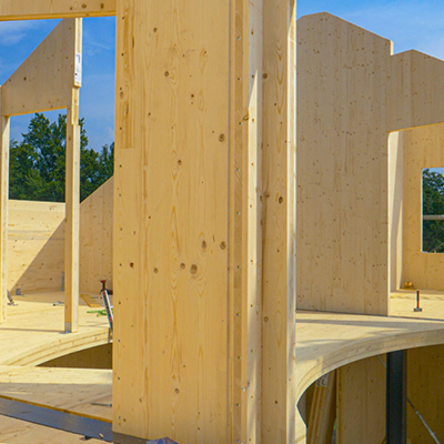 Houtbouw tijdens Provada 2025