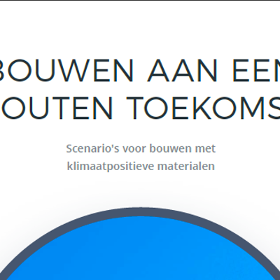 Bouwen aan een houten toekomst