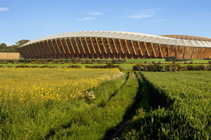 Dit wordt 'het groenste voetbalstadion ter wereld'