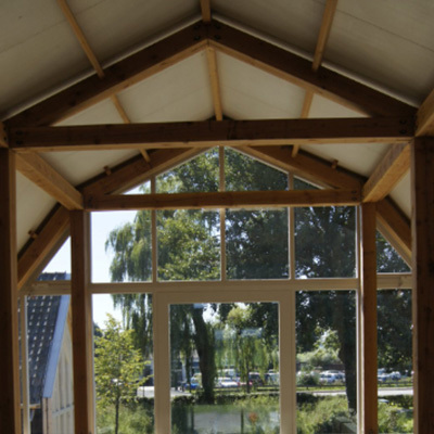 Podcast over duurzaam bouwen met hout